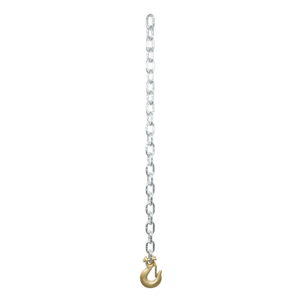 35" Safety Chain With 1 Clevis Hook (11700 Lbs Clear Zinc)