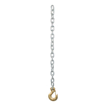 Load image into Gallery viewer, 35" Safety Chain With 1 Clevis Hook (16200 Lbs Yellow Zinc)