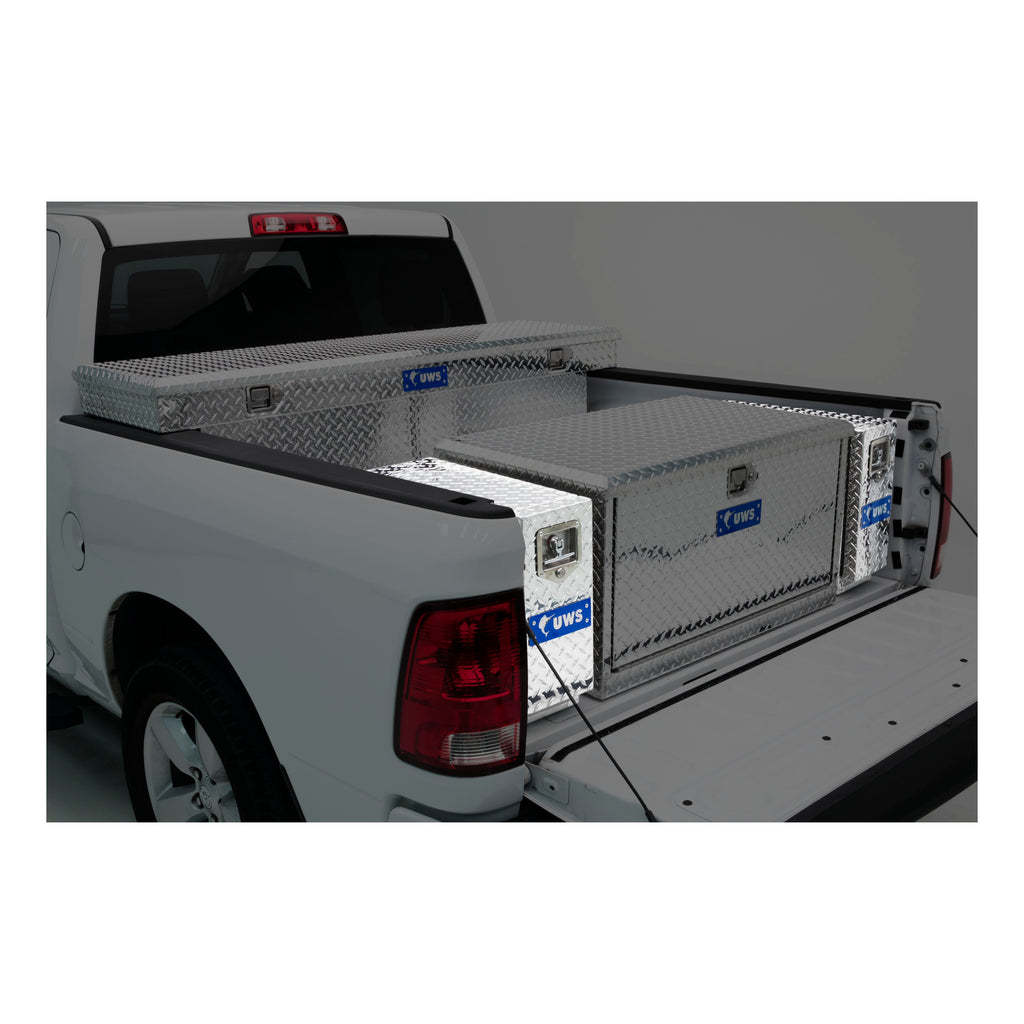 Bright Aluminum 22" Drawer Truck Tool Box (LTL Shipping Only)