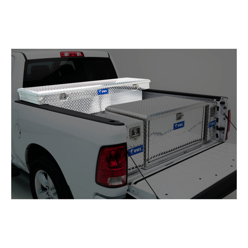 Bright Aluminum 69" Crossover Truck Tool Box (Heavy Packaging)