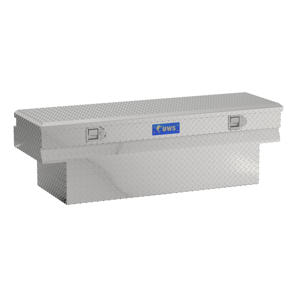 Bright Aluminum 60" Notched Utility Chest Box (Heavy Packaging)