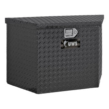 Load image into Gallery viewer, Gloss Black Aluminum 34" Trailer Tongue Box (Heavy Packaging)
