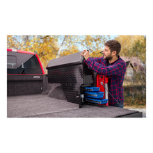 Load image into Gallery viewer, Gloss Black Aluminum 48" Passenger-Side Wheel Well Tool Box (Heavy Packaging)