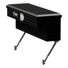 Load image into Gallery viewer, Gloss Black Aluminum 36" Truck Side Tool Box With Space-Saving Legs