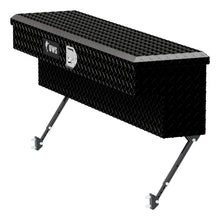 Load image into Gallery viewer, Gloss Black Aluminum 48" Truck Side Tool Box With Space-Saving Legs
