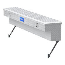 Load image into Gallery viewer, Bright Aluminum 72" Truck Side Tool Box With Space-Saving Legs
