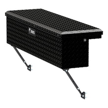 Load image into Gallery viewer, Gloss Black Aluminum 48" Truck Side Tool Box With Low Profile Space-Saving Legs