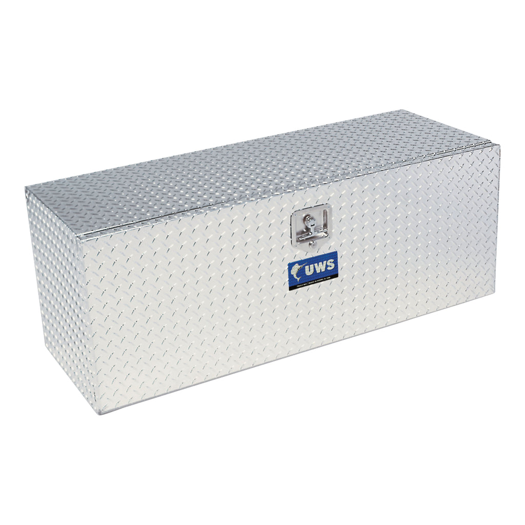 Bright Aluminum 36" Single-Door Underbody Tool Box (Heavy Packaging)
