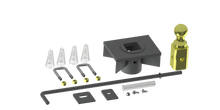Load image into Gallery viewer, GNRK1500 TURNOVERBALL GOOSENECK HITCH ONE-PIECE KIT FOR FLATBEDS