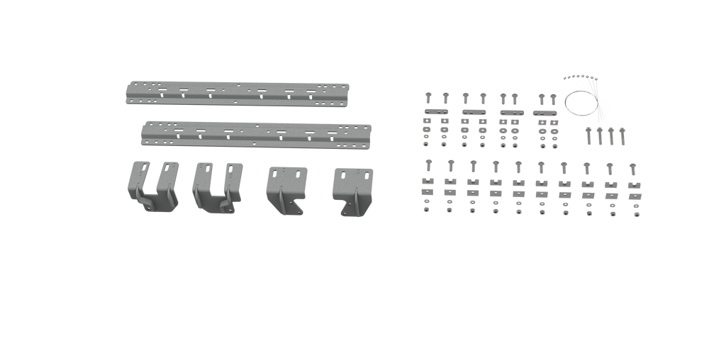 CUSTOM INSTALLATION MOUNTING BRACKET KIT FOR 5TH WHEEL HITCH