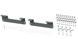 RVR2404 CUSTOM INSTALLATION KIT FOR UNIVERSAL MOUNTING RAILS FOR SOME FORD TRUCKS