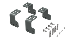 RVR3201 CUSTOM INSTALLATION KIT FOR UNIVERSAL MOUNTING RAILS FOR SOME FORD F150 TRUCKS