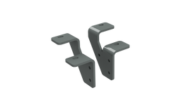 RVR3202 CUSTOM INSTALLATION KIT FOR UNIVERSAL MOUNTING RAILS FOR SOME RAM TRUCKS