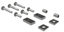 Load image into Gallery viewer, RVR3204 CUSTOM INSTALLATION KIT FOR UNIVERSAL MOUNTING RAILS FOR SOME TOYOTA TRUCKS