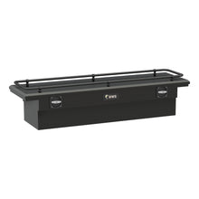 Load image into Gallery viewer, Matte Black Aluminum 69" Secure Lock Crossover Truck Tool Box Low Profile Rail