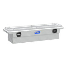 Load image into Gallery viewer, Bright Aluminum 69" Secure Lock Crossover Truck Tool Box With Low Profile &amp; Rail