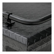 Load image into Gallery viewer, Matte Black Aluminum 69" Deep Angled Secure Lock Tool Box Low Profile Rail