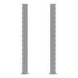 Replacement Bright Aluminum Truck Side Tool Box Legs - 1 Pair