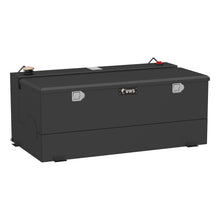 Load image into Gallery viewer, Matte Black 100-Gallon Steel-Aluminum Combo Transfer Tank