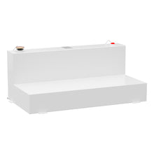Load image into Gallery viewer, White 100-Gallon L-Shape Steel Transfer Tank
