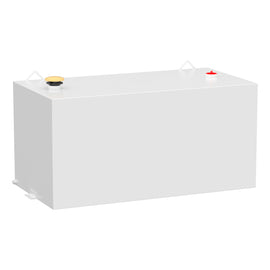 White 100-Gallon Rectangle Steel Transfer Tank