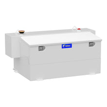 Load image into Gallery viewer, White Hammerhead-Style 100-Gallon Steel-Aluminum Combo Transfer Tank