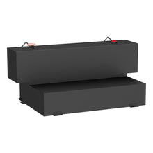 Load image into Gallery viewer, Matte Black Hammerhead-Style 100-Gallon L-Shape Steel Transfer Tank