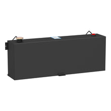 Load image into Gallery viewer, Matte Black 45-Gallon Rectangle Steel Transfer Tank