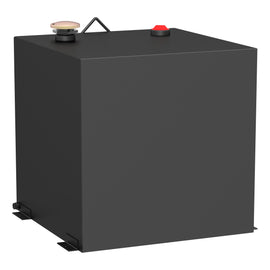 Matte Black 53-Gallon Rectangle Steel Transfer Tank