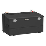 Matte Black 75-Gallon Steel-Aluminum Combo Transfer Tank