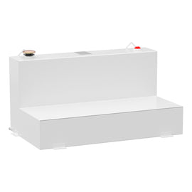 White 75-Gallon L-Shape Steel Transfer Tank