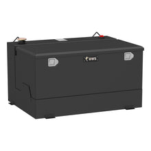 Load image into Gallery viewer, Matte Black 85-Gallon Steel-Aluminum Combo Transfer Tank