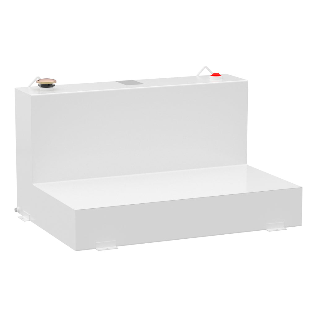 White 85-Gallon L-Shape Steel Transfer Tank