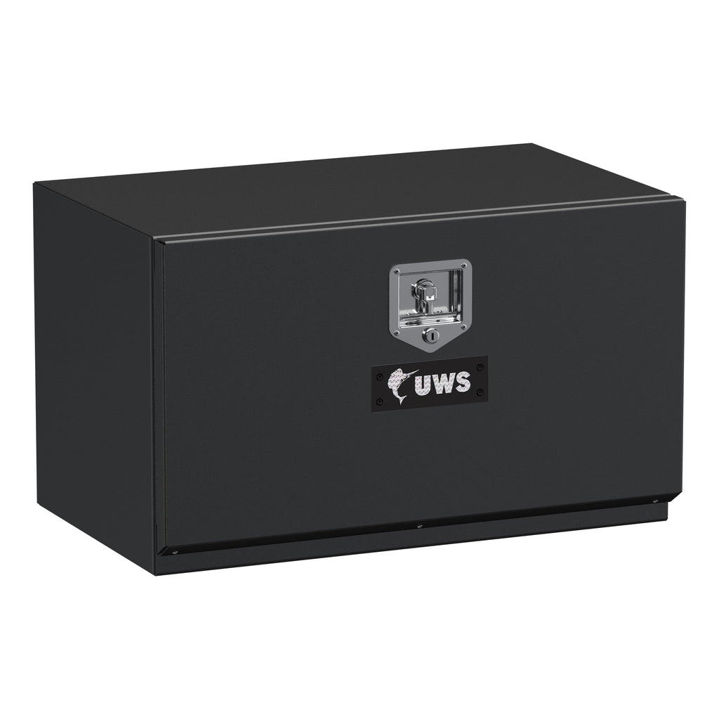 Matte Black Steel 30" Single-Door Underbody Tool Box