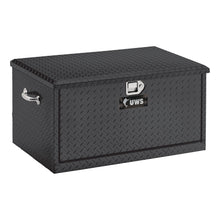 Load image into Gallery viewer, Gloss Black Aluminum 38" Utility Chest Box With Drawers
