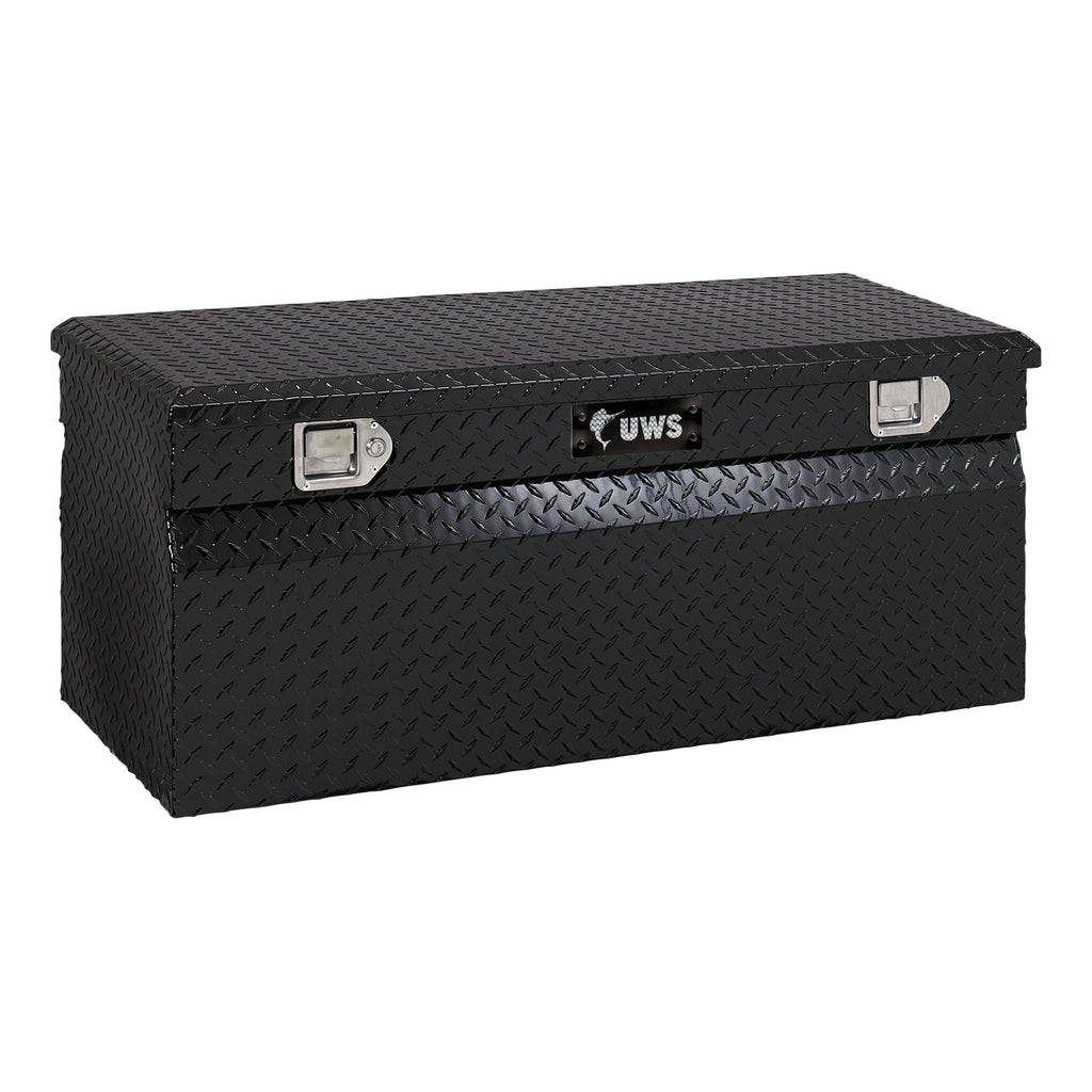Gloss Black Aluminum 60" Utility Chest Box