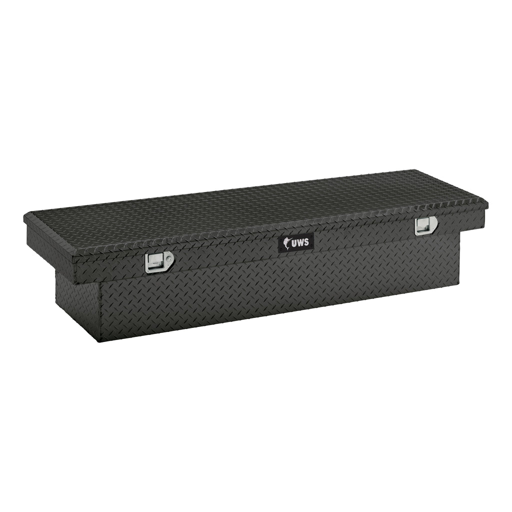 Gloss Black Aluminum 60" Crossover Truck Tool Box (LTL Shipping Only)