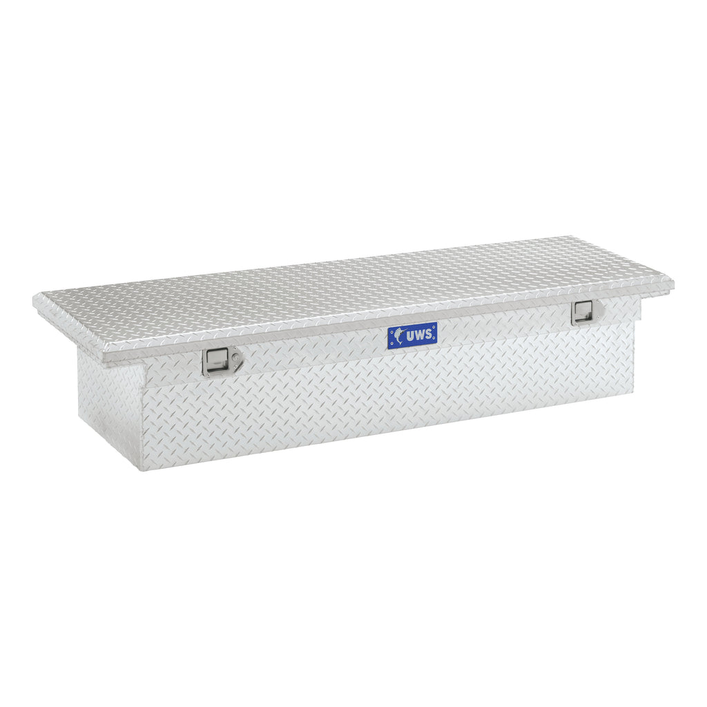 Bright Aluminum 66" Crossover Truck Tool Box Low Profile (LTL Shipping Only)
