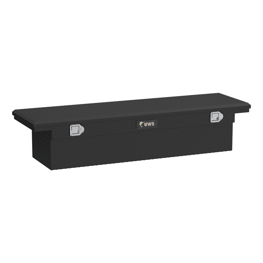 Matte Black Aluminum 69" Truck Tool Box With Low Profile (LTL Shipping Only)