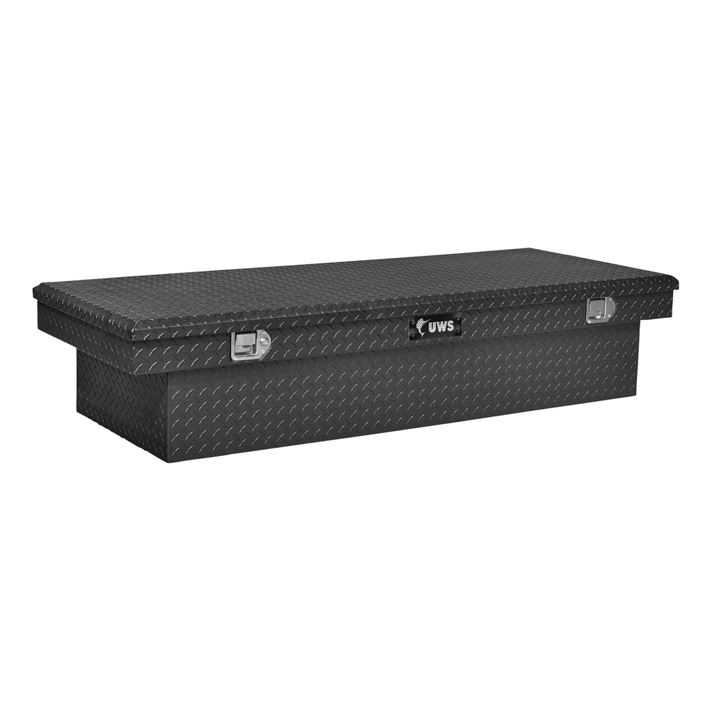 Gloss Black Aluminum 72" Extra-Wide Crossover Truck Tool Box