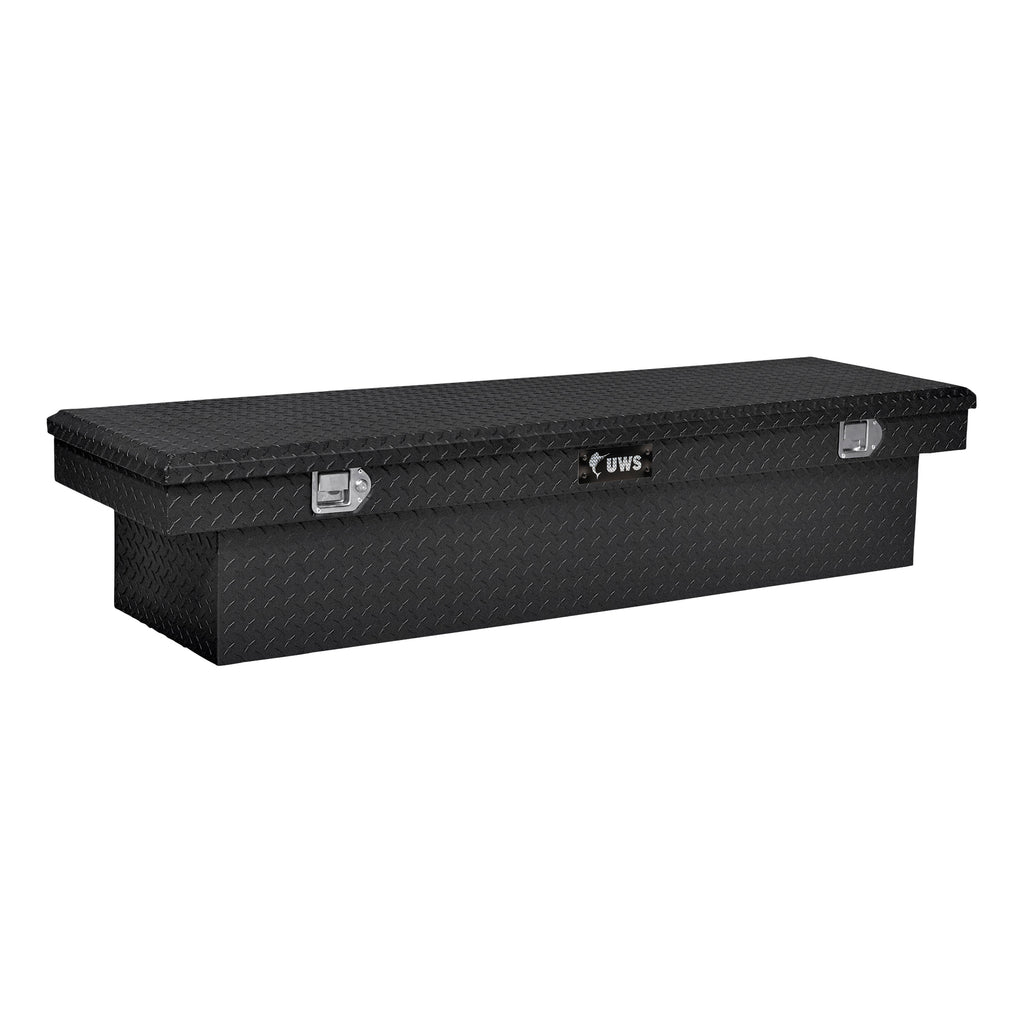 Matte Black Aluminum 72" Crossover Truck Tool Box (LTL Shipping Only)