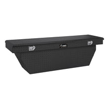 Load image into Gallery viewer, Matte Black Aluminum 69" Deep Angled Crossover Truck Tool Box