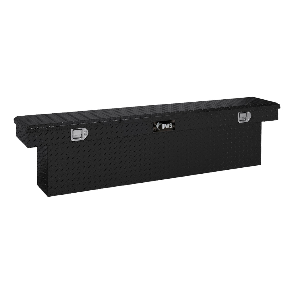 Gloss Black Aluminum 69" Deep Slim-Line Truck Tool Box (LTL Shipping Only)