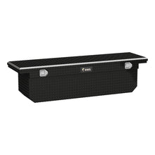 Load image into Gallery viewer, Gloss Black Aluminum 72" Deep Angled Crossover Truck Tool Box With Low Profile