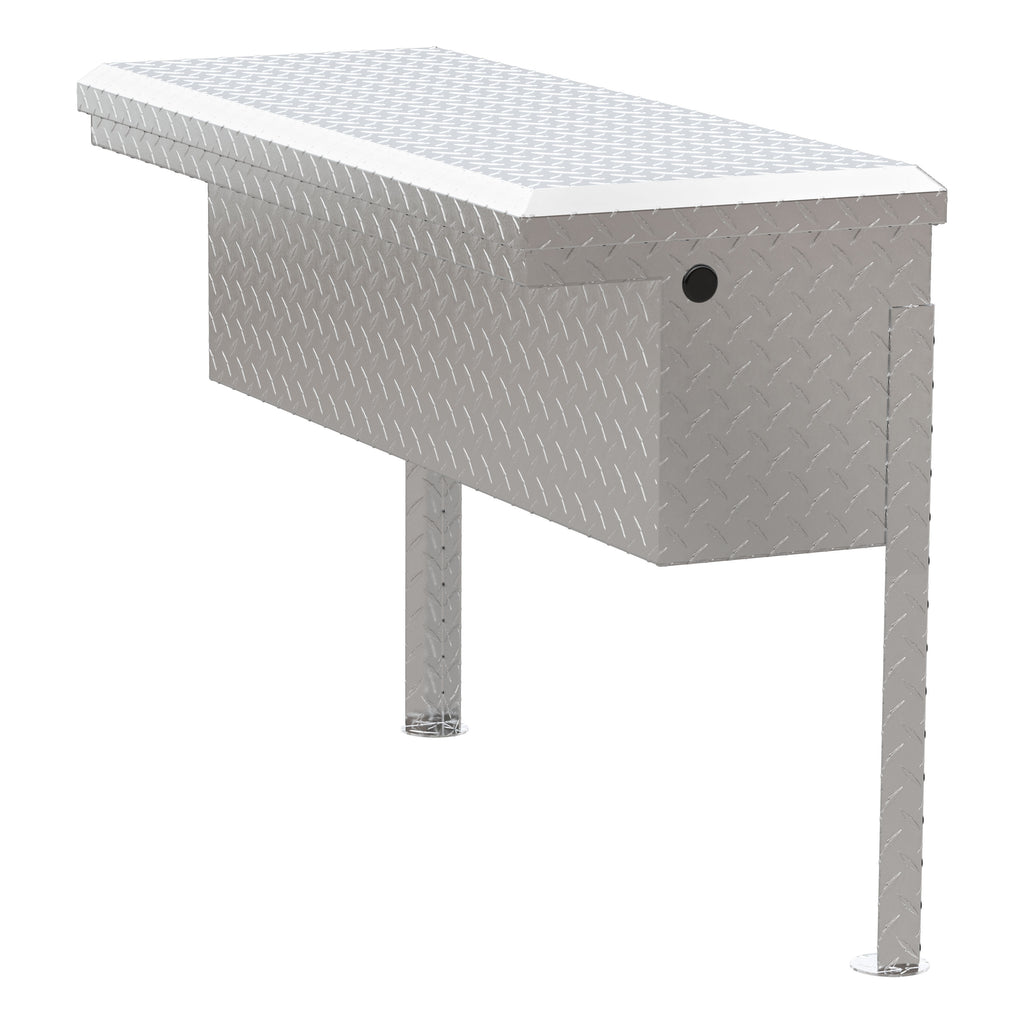 Bright Aluminum 36" Truck Side Tool Box With Low Profile (LTL Shipping Only)