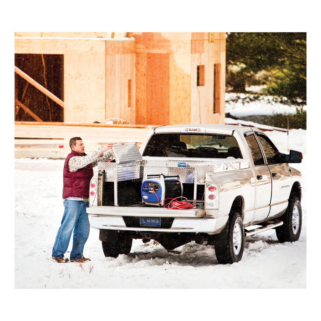 Bright Aluminum 48" Truck Side Tool Box (LTL Shipping Only)