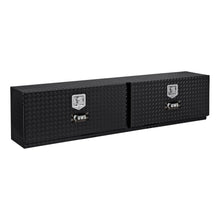 Load image into Gallery viewer, Gloss Black Aluminum 72" Double-Door Topside Truck Tool Box (LTL Shipping Only)