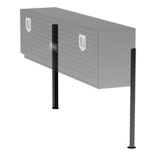 Load image into Gallery viewer, Replacement Black Aluminum Topside Truck Tool Box Leg