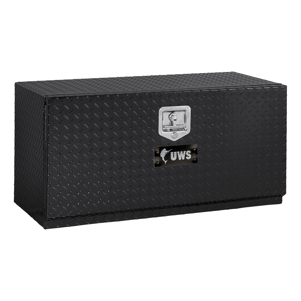 Gloss Black Aluminum 36" Single-Door Underbody Tool Box (LTL Shipping Only)