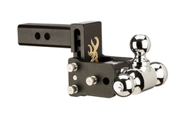 TS10033BB B&W TOW AND STOW DUAL BALL 2 ADJ BALL MOUNT 3 DROP/3-1/2 RISE BROWNING